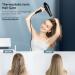 Cliplanyard Ionic Hairdryer 1200W AC Black Professional Hair Dryer Motor Fast Drying Salon with 2 Speed 3 Heat Setting Cool Button Diffuser Nozzle Concentrator Comb for Curly and Straight - Buy Online on GoSupps.com