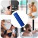 Fravsiu African Mesh Sponge Mesh Back Sponge for Shower Smoother Nylon Mesh Bath Towel | 3 Pieces Bath Sponges for Dead Skin Removal for Women and Men Blue - Buy Online on GoSupps.com