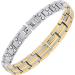 Magnetrx Ultrastarkes Titan Magnet Hard Band for Women | Adjustable Magnetic Titanium Bracelets (Silver & Gold) - Perfect Fit Size Tools - Buy Online on GoSupps.com
