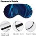 Blue Fantasy Horse Sleep Mask - Adjustable Eye Cover for Sleeping, Travel, and Nap - Blocks Light for Men and Women - Buy Online on GoSupps.com