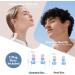 Pressure Equalizing Ear Plugs - 2 Pairs for Airplane Travel 25dB Noise Reduction Reusable Silicone for Adults & Kids 12+ Fits All Ear Canals - Blue - Buy Online on GoSupps.com