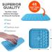 KILIN Dog Lick Pad Snuffle Mat for Boredom & Anxiety Relief | Slow Feeder Alternative with Suction Cups | Calming Mat for Bathing & Grooming | Small Blue - Buy Online on GoSupps.com