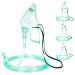 3 Pack Oxygen Mask for Face Adult with 6.6' Tube & Adjustable Elastic Strap - Size S+M+L Size S+M+L-3pack