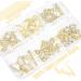 24 Pcs Gold Butterfly Nail Charms - Luxury 3D Alloy Nail Gems for DIY Nail Art Decoration | qiipii Nail Supplies - Buy Online on GoSupps.com