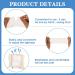 ZCFOIKAN Soft Sports Tapes 4 Rolls Pre Wrap Tape Foam Underwrap Tape Non-Adhesive Protective Foam Wrap for Hair Ankles Wrists Hands and Knees 2.4 Inches x 22 Yards(Beige) - Buy Online on GoSupps.com