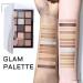 KYDA 15 Colors Smokey Eyeshadow Palette Highly Pigmented Shimmer & Matte Nude Tones for Party Makeup | International Shipping Available - Buy Online on GoSupps.com