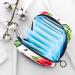 MUOOUM Watercolor Watermelon Leaves Sanitary Napkin Storage Bag - Portable Menstrual Cup Pouch for Women and Teen Girls - Buy Online on GoSupps.com