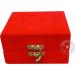 Red Heart Cremation Keepsake Urn with Brass Stand - Mini Pet Memorial - Buy Online on GoSupps.com