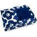Bone Dry Moroccan Paw Print Pet Blanket 50 x 60 - Blue | Cozy and Stylish Pet Blanket - Buy Online on GoSupps.com