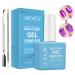 Gel Nail Polish Remover(15ML) - Professional Removes Nail Polish in 3-5 Minutes Quickly & Easily Not Hurt Nails with 1 PCS Cuticle Pusher + 1 PCS Nail Polish Scraper 0.52 Ounce (Pack of 1)