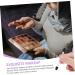 Baluue 100pcs Eye Shadow Stick Eyeshadow Applicator Brush Eye Makeup Applicator Emulsion Black 7.5x0.5cm Black - Buy Online on GoSupps.com