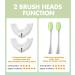EW East Water Kids Electric Toothbrush - 5 Ultrasonic Modes, Rechargeable, Yellow (Ages 2-6) - Buy Online on GoSupps.com
