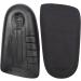 Footinsole Heel Cushion Height Insoles - Comfortable Mesh Black | Increase Height Instantly | Shoe Lifts for 1 Inch Gain - Buy Online on GoSupps.com