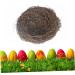 Buy WOFASHPURET Hamster Gerbil Bed Nest - Flower Decoration Rattan & Feather Ornament (15cm) - Buy Online on GoSupps.com