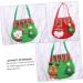 PLAFOPE Santa Pants Treat Bags 3pcs Christmas Bag Candy Bags Christmas Candy Pouch Xmas Tote Bag Cloth Party Supplies - Buy Online on GoSupps.com