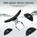 HINZIC Cut Crease Stamp with 3 Silicone Attachments - Eyeshadow Applicator & Lazy Makeup Tool - Buy Online on GoSupps.com