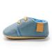Baby Girls Boys Infant First Walking Shoes Sneakers Anti-Slip Oxford Loafer Flats Infant Toddler PU Leather Shoes 12-18 Months Blue