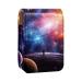 Lipstick Case Leather Lip Gloss Lipstick Organizer with Mirror Mini Lipstick Holder Bag Abstract Colorful Galaxy Pattern I221r5yppa