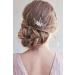 Unicra Silver Wedding Flower Hairpins - Bridal Headpiece Accessories (Pack of 3) for Elegant Brides - Shop Now! - Buy Online on GoSupps.com