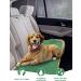 Dog Waddle Ranger Quick Dry Microfiber Bath Towel for Large & Medium Dogs - Absorbent Refillable & Adjustable with Velcro Fastener - Green L - Buy Online on GoSupps.com