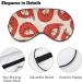 Shrimps Sleep Mask Eye Cover - Adjustable Strap, Blocks Light, Perfect for Sleeping, Travel, and Naps - Men and Women - Buy Online on GoSupps.com