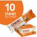 think! High Protein Bar 20g Protein per bar Zero sugar Gluten Free Low GI Creamy Peanut Butter 10 count-box 60g per bar Convenient On-the-go Delicious & Nutritious Snack (packaging may vary) - Buy Online on GoSupps.com