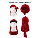 12-Piece Multicolored Velvet Durag Caps for 360 Wave Men Women - Buy Online on GoSupps.com