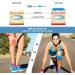 REFUN Kinesiology Tape Precut - 4 Rolls Pack for Pain Relief | Waterproof, Latex Free | 2 x 16.5 ft Per Roll | Ideal for Knee, Shoulder, Elbow | 20 Pre-cut 10 Strips - Beige - Buy Online on GoSupps.com