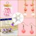 1200 Pieces Screw Eye Pins & Hooks Set for Jewelry Making DIY | Mini Metal Eye Screws in 6 Colors & 3 Sizes (0.16 x 0.32, 0.2 x 0.39, 0.24 x 0.5 Inch) - Multicolor - Buy Online on GoSupps.com
