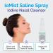 ioMist Saline Nasal Spray with Molecular Iodine Preservative - Cleaner & Flush System for Adults & Children 12 - Buy Online on GoSupps.com