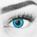 Buy Colored Blue Contact Lenses | Anime Werewolf Blue Circle Lenses | No Prescription | Opaque Intense Colors | Free Lens Case | Perfect for Halloween & Carnival - Heroes Of Cosplay - Buy Online on GoSupps.com