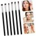 Healeved 6pcs Flat Eyebrow Brush Eyeliner Makeup Tool Cosmetics Brush Eye Brush Eyeshadow Brush Eye Liner Brush Makeup Eyeliner Brush Eye Makeup Brush Make up Brush Flat Brush Makeup - Buy Online on GoSupps.com
