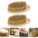Shoe Brush 2Pcs Multi-use Clothes Shoes Brushes Household Laundry Shoes Brushes Brush Onecolor - Buy Online on GoSupps.com