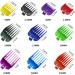 10 pieces limit combs barber shop supplies Hairdressing comb colorful hair clipper guard replacement protective set multi-size hair clipper guide comb - Buy Online on GoSupps.com