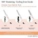 1 Inch Rotating Curling Iron - Adjustable Temps Dual Voltage Instant Heat up to 450 F Auto Shut-Off for All Hair Types - Buy Online on GoSupps.com