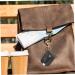 FOMIYES 6-Piece PU Leather Pendants & Keychains - Stylish Hand Soap & Hand Sanitizer Travel Bottles - Key Ring Decor for Easy Access - Buy Online on GoSupps.com