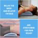 Royouzi 2-in-1 Back Extensor & Neck Extension | Orthopedic Lumbar Pillow for Back & Neck Pain Relief - Blue - Buy Online on GoSupps.com