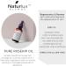 Organic Rosehip Oil for Face - 100% Pure & Natural 50 ML - Cold-Pressed Seed Oil with Rosehip C02 Extract & Vitamin E - Concentrated Blend - Buy Online on GoSupps.com