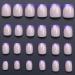 240x/Box Full Cover Stick on Nails Wearable Press On Nails Short French Tip False Nails Manicures Suppliss - Buy Online on GoSupps.com