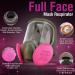 Full Face Respirator Mask - Organic Vapor Gas Mask for Painting Sanding Welding Polishing Perfect for Cutting Paint Work - Buy Online on GoSupps.com