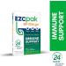 EZC Pak On The Go Immune Booster with Echinacea, Vitamin C & Zinc - Immune Support Supplement - Buy Online on GoSupps.com