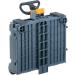 Topeak TrolleyTote Folding MTX Rear Bike Basket - Grey/Black - 35.8 x 34 x 14.2 cm (Folded) / 44.3 x 35.8 x 34 cm (Open) - Buy Online on GoSupps.com
