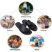 Summer Breathable Bunion Corrector Sandals for Men - Plus Size Clip Toe Flip Flops | PU Leather Comfortable Orthopedic Walking Shoes - Size 7 Brown - Buy Online on GoSupps.com