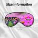 Buy Floral Butterfly Double-Sided Sleep Eye Mask | Comfort Soft Blindfold with Adjustable Strap - Block Out Light - Buy Online on GoSupps.com