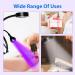 AORAEM Double-Headed UV LED Nail Lamp - Quick-Dry Manicure Dryer with Portable Gooseneck & Clamp | Professional Home & Salon Use - Black - Buy Online on GoSupps.com