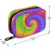 Weekly 7 Day Pill Case Bag - Travel Pill Organizer with 8 Small Pill Boxes | Colorful Tie Dye Design - Buy Online on GoSupps.com