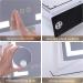 Kottova Vanity Makeup Mirror with Lights, 3 Color Modes, Touch Control, 10X Magnification, Phone Holder - Metal Frame, White - Buy Online on GoSupps.com