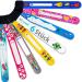 Emergency bracelet for children by iQ-med | Set of 6 waterproof can be written on with any pen | reusable (girls)