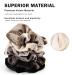 Kavya Hair Tie - 12 Soft Elastic Scrunchies for Women & Girls in Neutral Colors | Stylish Hair Accessories - Buy Online on GoSupps.com
