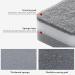 10PCS Gray Double-Sided Cleaning Sponge Household Cleaning Supplies Scouring Pad Restaurant Dropshipping Scrub Cloth - Buy Online on GoSupps.com